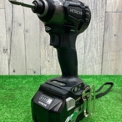 マキタ　18v 6.0Ah 純正バッテリー 中古美品 □ HiKOKI インパクトドライバー WH36DA(2XPB) □ A