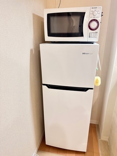 冷蔵庫 2ドア 120L  2019年製  Hisense HR-B12C 右開き EB0821