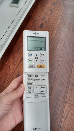 ★ジモティ割あり★ FUJITSU ルームエアコン AS-R28J-W 2.8kw 19 室内機分解洗浄済み TJ948