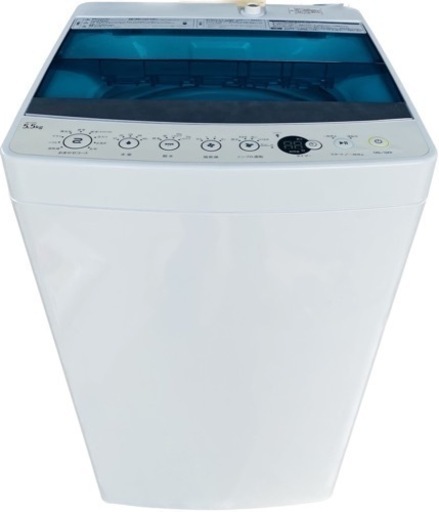 Haier JW-C55A ハイアール 全自動洗濯機 縦型 5.5kg 2018年 家電 中古 洗濯機