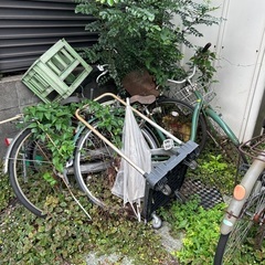 不要な自転車お譲りいたします