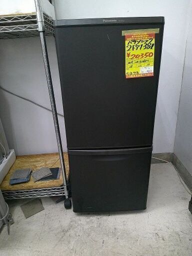 ID:G60343726　パナソニック　２ドア冷凍冷蔵庫１３８L