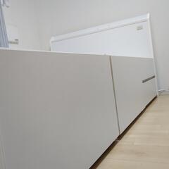 （お取り引き決定）ニトリ収納付きセミダブルベッド