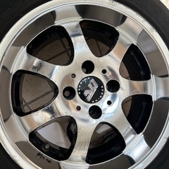 アルミITCホイールタイヤセット 15インチ 7j＋38通し