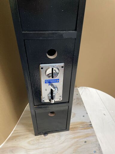 コインボックス　識別器付き　電子セレクター付　新品