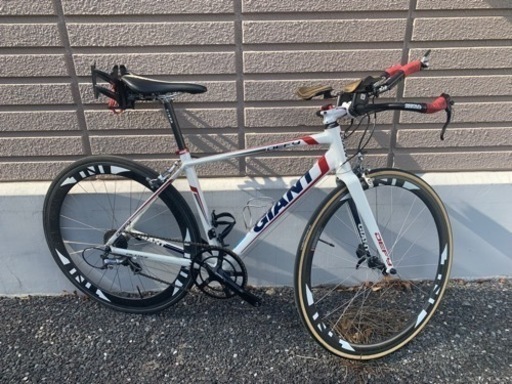 6月末まで　ロードバイクTTカスタムカーボンホイールおまけ付