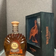 ワイルドターキーケンタッキースピリット木箱入り ワイルドターキーケンタッキースピリット木箱入り
