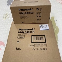 Panasonic ダウンライトとリニューアルプレートセット