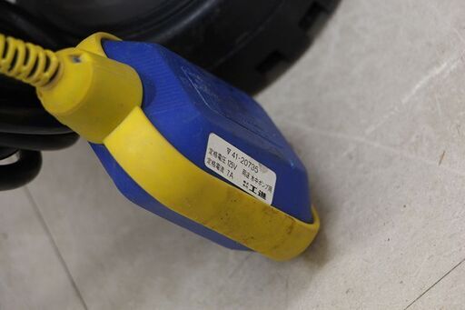 工進 簡易汚物用水中ポンプ ポンスター PSK-53210A ホース付 動作品