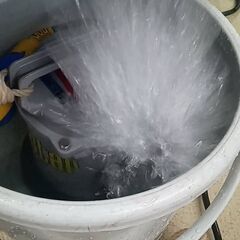 工進 簡易汚物用水中ポンプ ポンスター PSK-53210A　ホース付 動作品 (D4875wY)