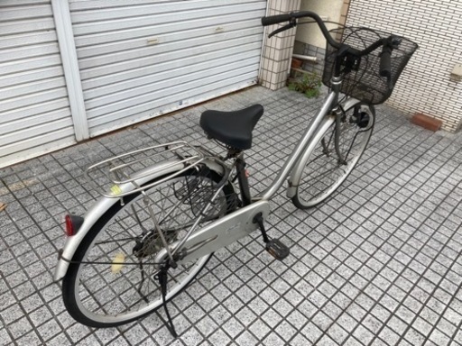 26インチ自転車】美品❗️変速なし 鍵新品❗️スペアキーあり サイモト