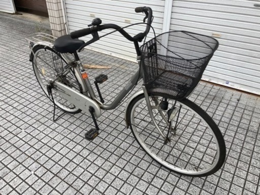 26インチ自転車】変速なし サイモト製 強化リヤキャリア使用 若林