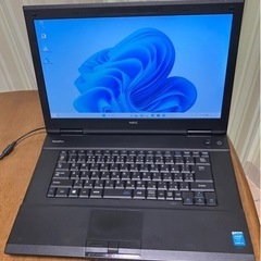NECノートパソコン Windows11 SSD256
