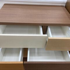 タンス チェスト 4段 ニトリ ローチェスト  衣類収納 箪笥 幅80cm💳自社配送時🌟代引き可💳※現金、クレジット、スマホ決済対応※【送料に設置込】