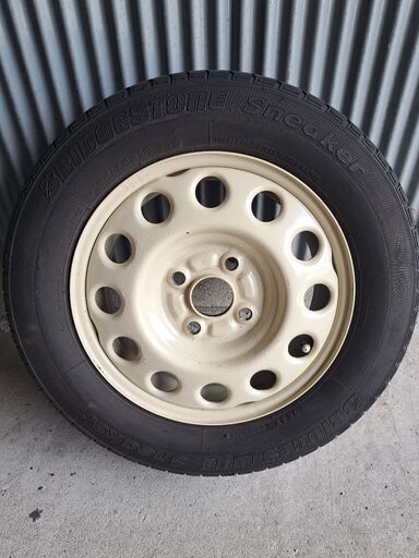 ダイハツ ネイキッド 純正ホイール 155/65r14 +45 pcd100 希少！