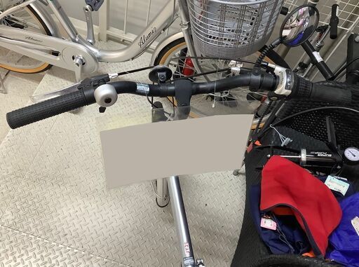 折りたたみ自転車 20インチ ALVLAYZ 変速あり シルバー【ユーズド