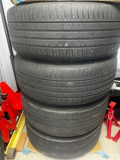 E52エルグランド　セッション　中古ホイールセット245/35/21