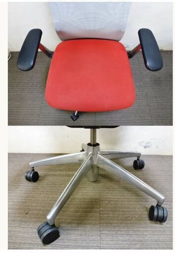 KOKUYO　コクヨ　フォスターチェア　ヘッドレスト付き　CR-G1402　オフィスチェア　デスクチェア　OAチェア　メッシュチェア　椅子　会議