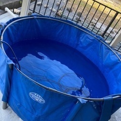 組み立て丸水槽