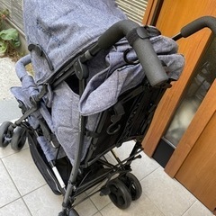 kinderwagon DUOシティ HOP 双子ベビーカー 縦型