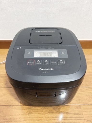 パナソニック 炊飯器 ブラックPanasonic SR-CFE109-K