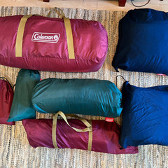 【Coleman】コールマン2ルームテント　WILD 1(ワイルドワン)限定カラーバーガンディ