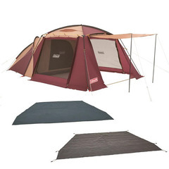 【Coleman】コールマン2ルームテント　WILD 1(ワイルドワン)限定カラーバーガンディ