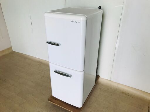 山口)下松市より　エディオン　冷蔵庫　ANG-Re151　2019年製　BIZKE26L