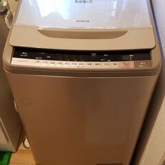 日立の洗濯機です。清掃済、取説付。5年位使用しましたが、まだまだ...