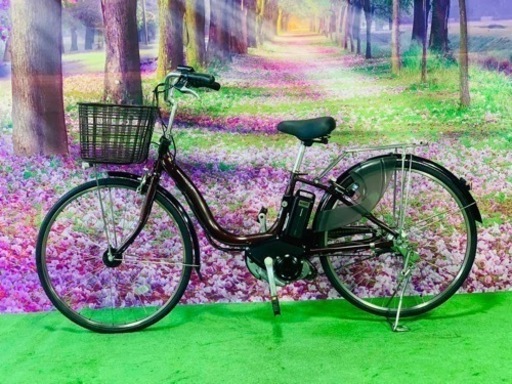 ❹ 5305電動アシスト自転車人気モデル新品26インチ良好バッテリーヤマハ