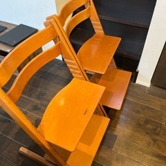 決まりました　ストッケ　ハイチェア　トリップトラップ　2組セット