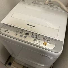 【お譲りします】Panasonic洗濯機5kg