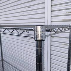 ルミナスA　棚　キャビネット　メタルラック　スチールラック　横幅121cm　奥行45.5cm　高さ151cm　直接手渡し大歓迎！大阪府枚方市hr0521　近辺の寝屋川市　枚方市　四條畷市　交野市　大東市　門真市　守口市　大阪市内等　その他府県も大歓迎！ ルミナスA 棚 キャビネット メタルラック スチールラック 横幅121cm