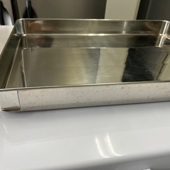 バット ステンレス 大10個 L型 520×380×50餃子バット クローバー 【美