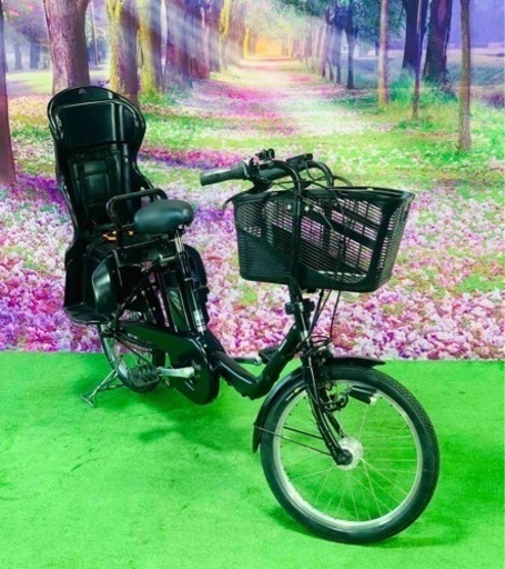 ➃ 5307子供乗せ電動アシスト自転車パナソニック3人乗り対応20インチ