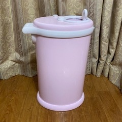 unbi おむつペール　ゴミ箱　ピンク