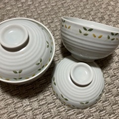 【断捨離中】小どんぶり茶碗　蓋付き