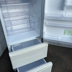 □アクア 2017年製 3ドア冷凍冷蔵庫 AQR-271F(W)□AQUA 中段が