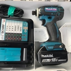 【決まりました】１８Vマキタインパクトドライバー セット　メンテナンス品 決まりました】18Vマキタインパクトドライバー セット メンテナンス品