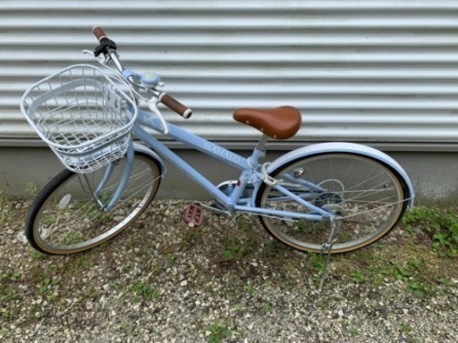 24インチ　女の子　自転車　アロハ柄　綺麗
