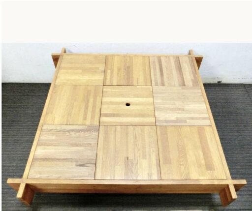 おしゃれ　ローテーブル １点物　高級　元値20万円 オーダー家具　オーダーメイド 空間演出　座卓　テーブル　収納テーブル
