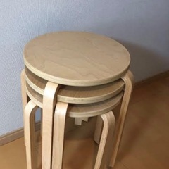IKEA 木製椅子　✖️2