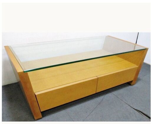 富士ファニチャー　ガラステーブル　　センターテーブル　インテリア　高級　テーブルこちらの木材は何になりますか