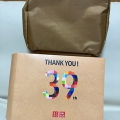 UNIQLO39周年感謝祭　ノベルティポーチ