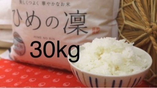 【 決まりました 】ひめの凛 30kg☆精米済み