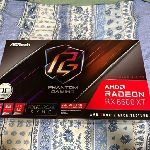PCパーツ ASRock Radeon RX 6600 XT PGD 8GB OC