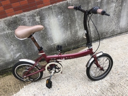 ミニクーパー　折り畳み自転車