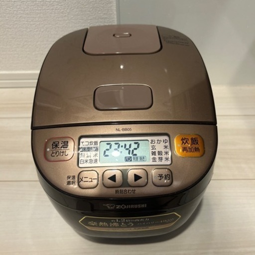 ZOJIRUSHI 象印　NL-BB05  2018年製