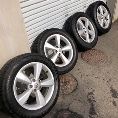 ダンロップ　バリ山タイヤ4本　215/60R17 エナセーブ　R...