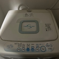 無料　洗濯機　AW-42SJ TOSHIBA